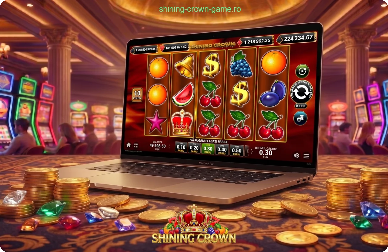Shining Crown poate fi jucat direct din browser, fără descărcări, atât pe calculator, cât și pe telefon sau tabletă